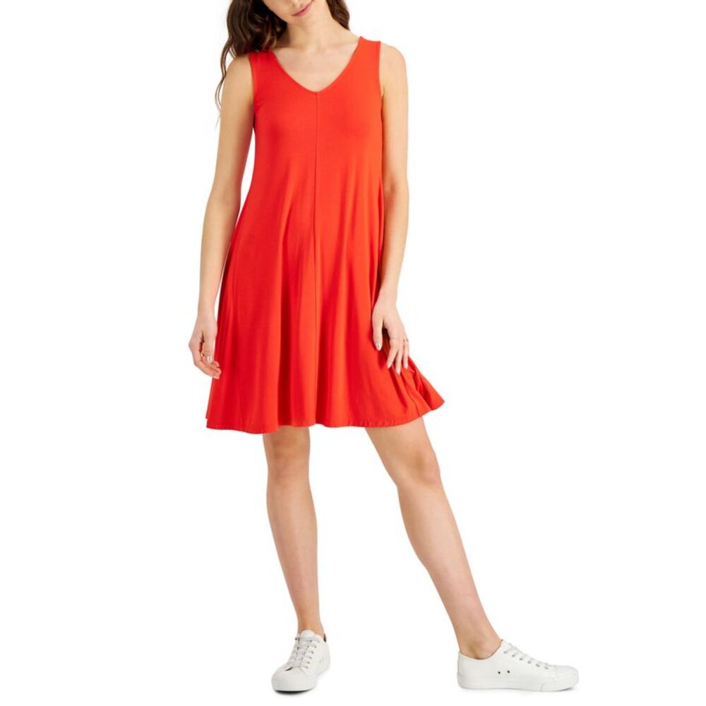 Style & Co Cross Back Dress